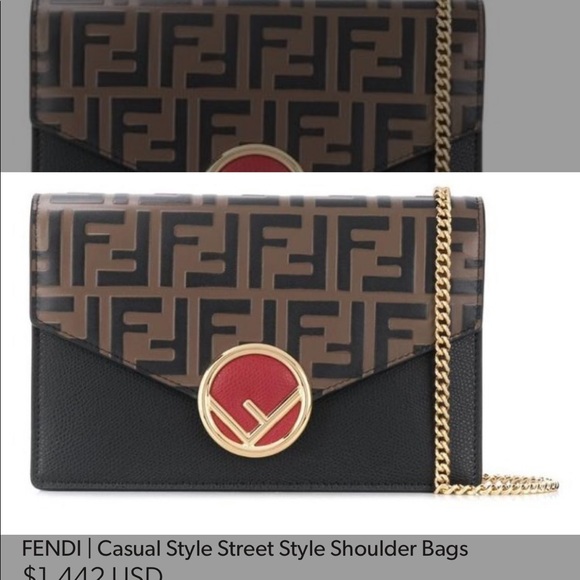 Fendi brown crossbody - Picture 2 of 9